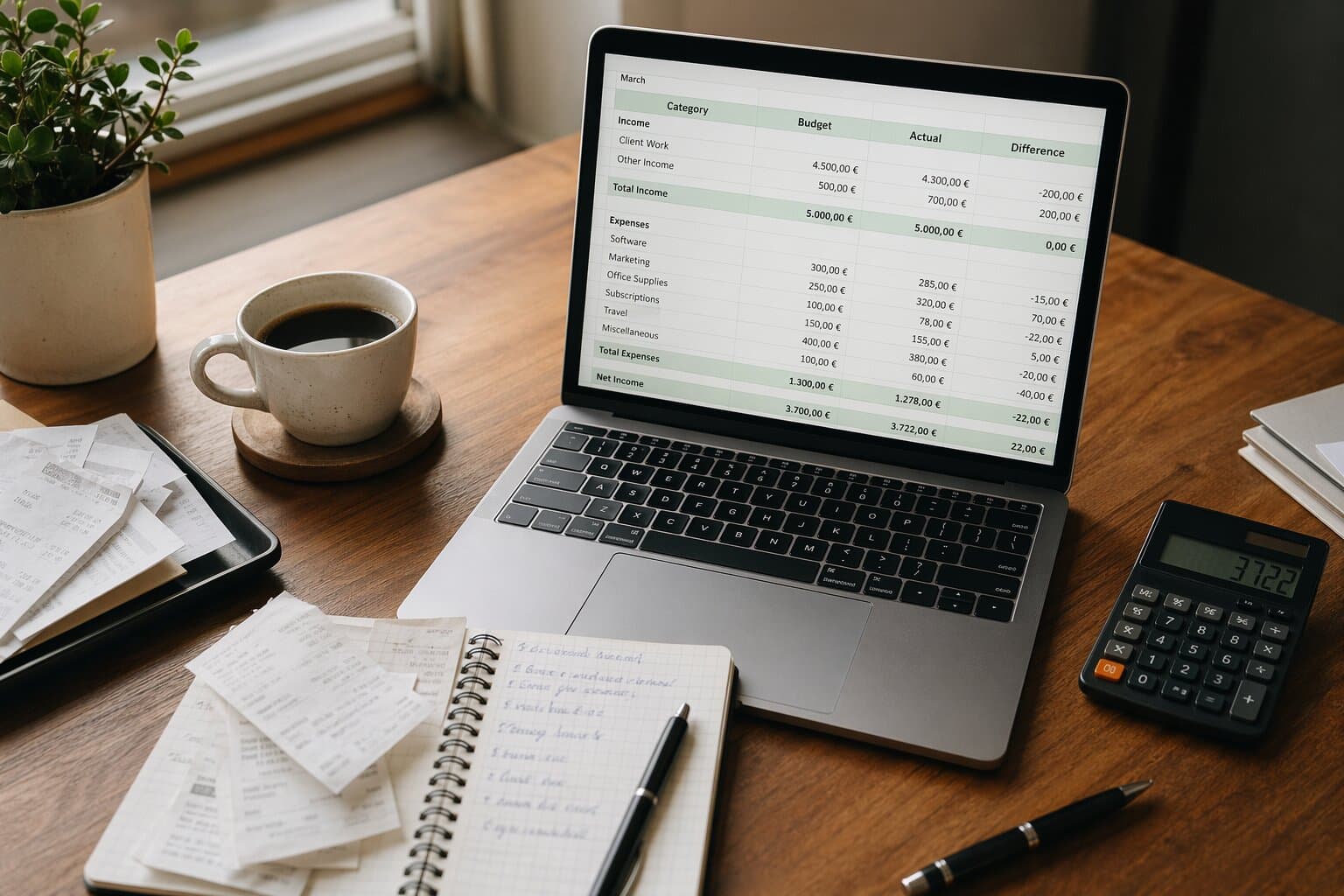 Finance Agent erstellen: Budgetplaner für Selbstständige in 15 Minuten